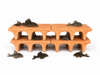 The Cube One Clay Shelter Stand (CL-007) Pleco Cave