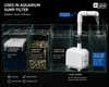YEE YAT-1000 BOTTOM SUCTION WHITE PUMP 15W