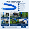 Premier Plants Aquarium Fish Tank Flexible Air Water Hose Pipe 2.5 Feet Long for Aquarium Top Power Filter Pump